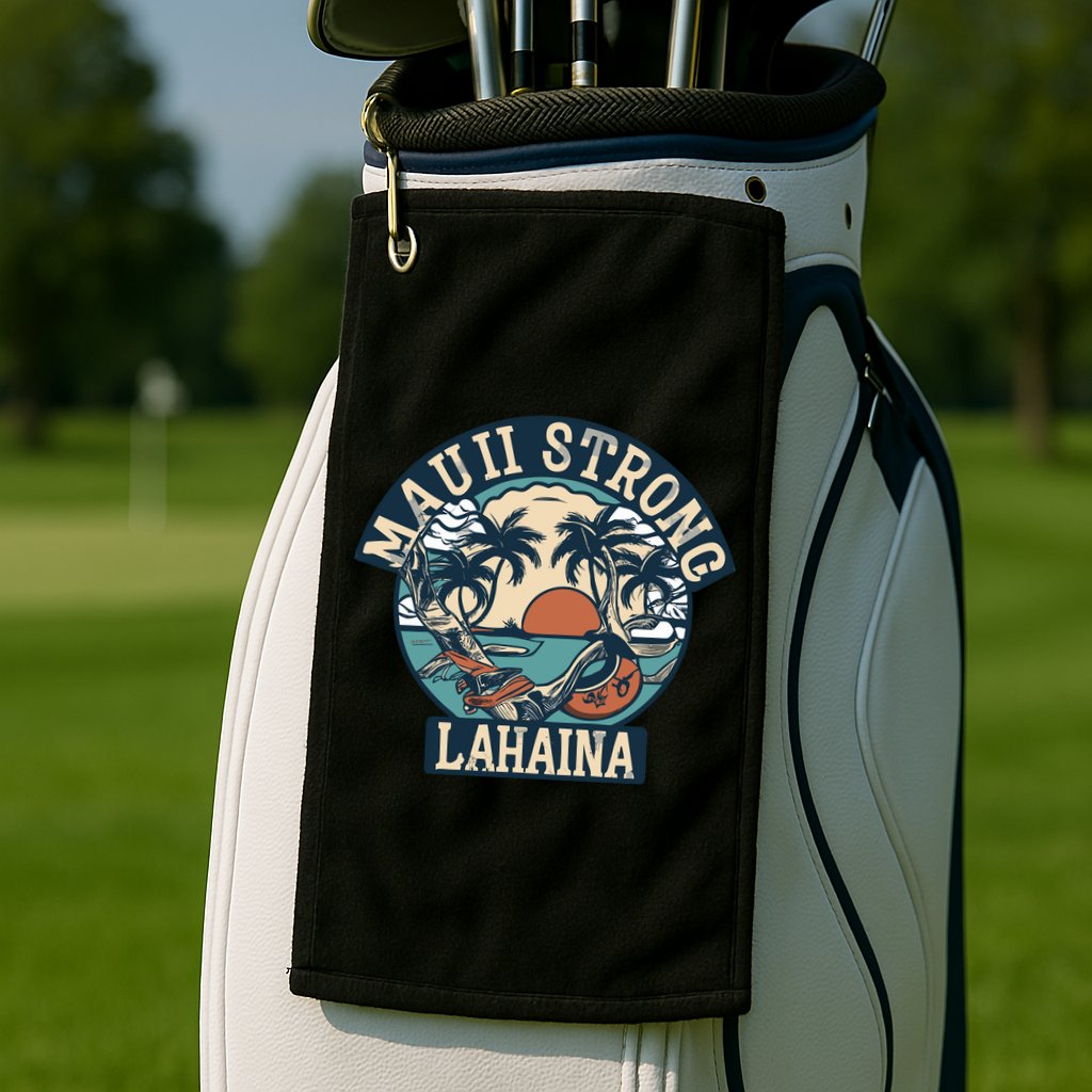 Maui Strong Lahaina Banyan Tree Golf Towel