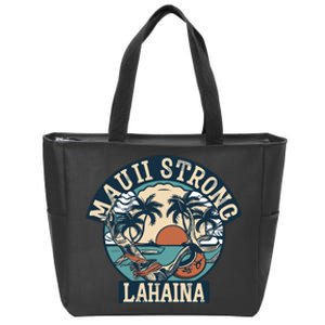 Maui Strong Lahaina Banyan Tree Zip Tote Bag