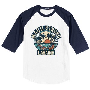 Maui Strong Lahaina Banyan Tree Baseball Sleeve Shirt