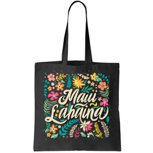 Maui Strong Lahaina Floral Tote Bag