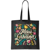 Maui Strong Lahaina Floral Tote Bag