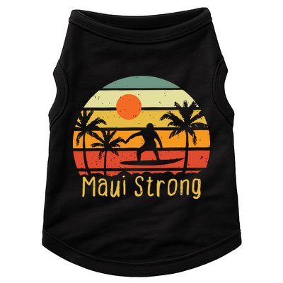 Maui Strong Lahaina Banyan Tree Hawaii Doggie Tank