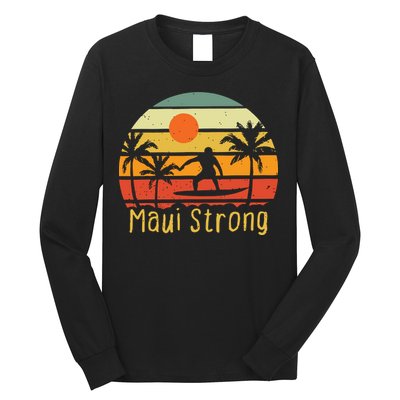 Maui Strong Lahaina Banyan Tree Hawaii Long Sleeve Shirt