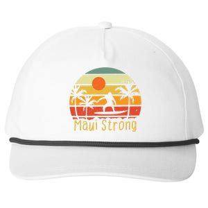 Maui Strong Lahaina Banyan Tree Hawaii Snapback Five-Panel Rope Hat