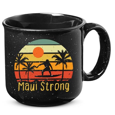Maui Strong Lahaina Banyan Tree Hawaii 15oz Campfire Ceramic Mug