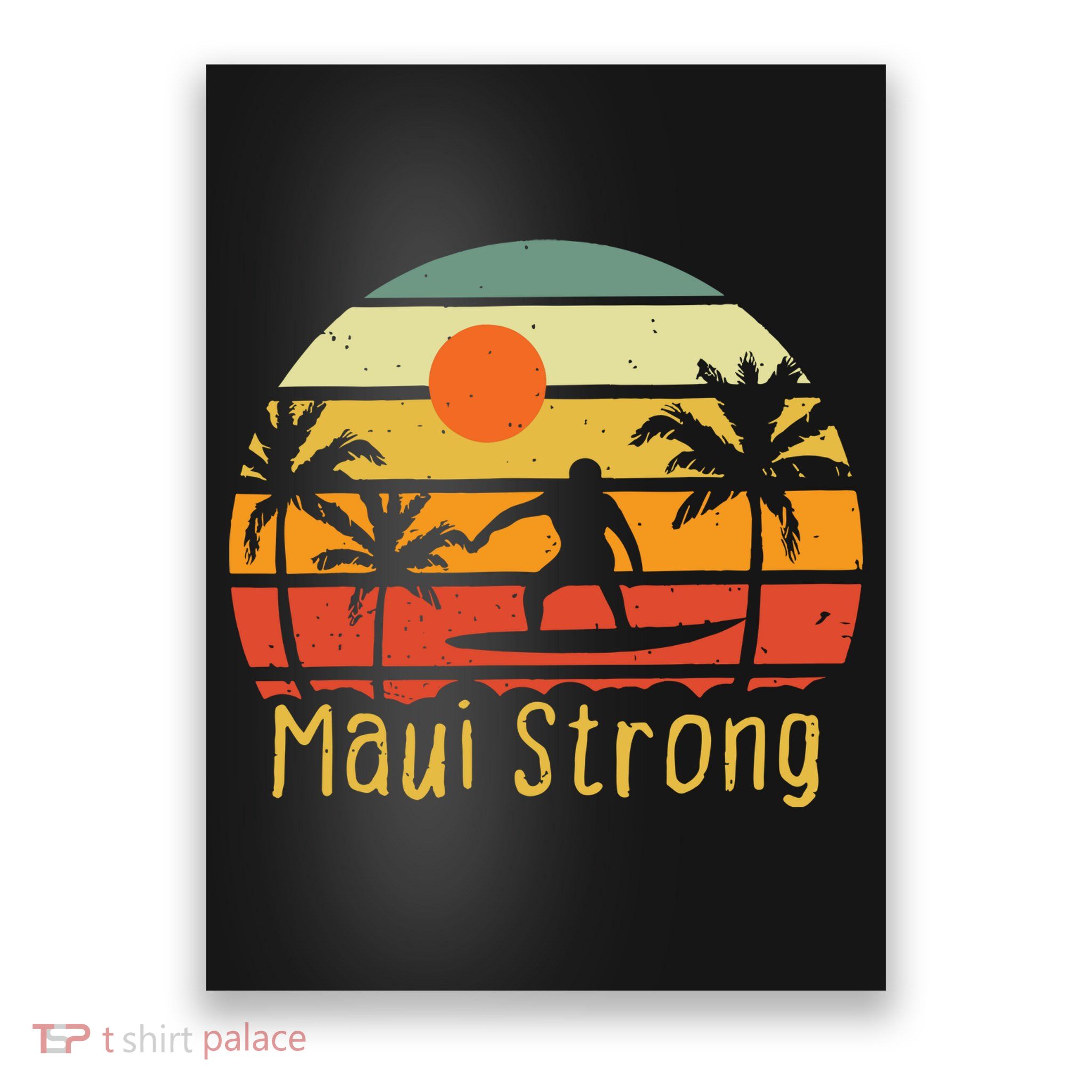 Maui Strong Lahaina Banyan Tree Hawaii Poster