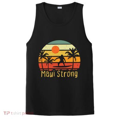 Maui Strong Lahaina Banyan Tree Hawaii PosiCharge Competitor Tank
