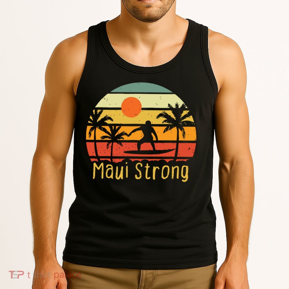 Maui Strong Lahaina Banyan Tree Hawaii Tank Top