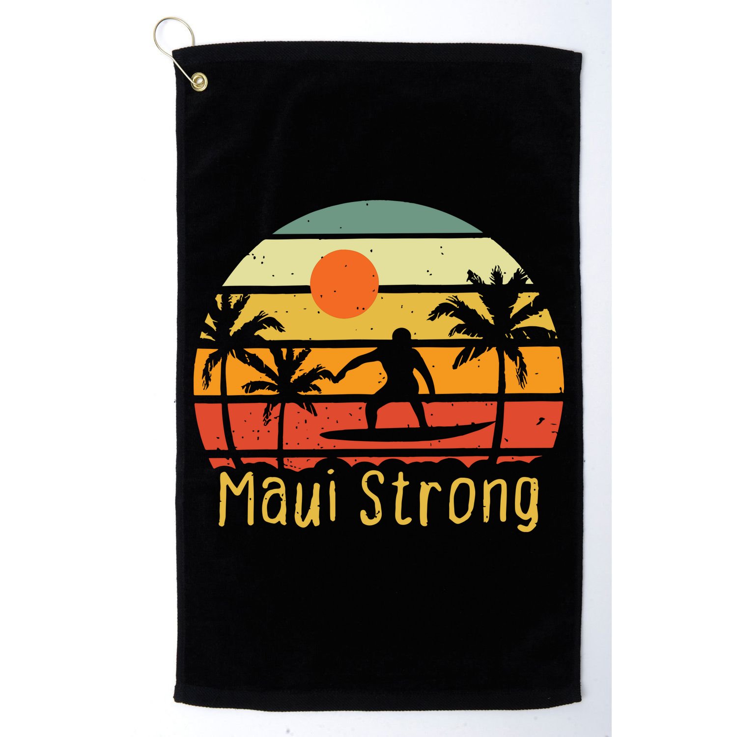 Maui Strong Lahaina Banyan Tree Hawaii Golf Towel