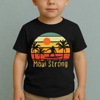 Maui Strong Lahaina Banyan Tree Hawaii Toddler T-Shirt