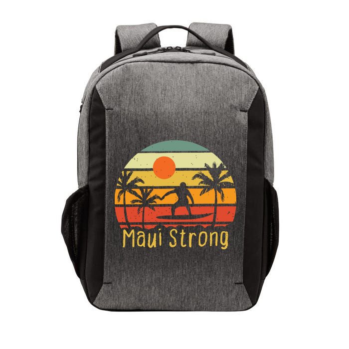 Maui Strong Lahaina Banyan Tree Hawaii Vector Backpack
