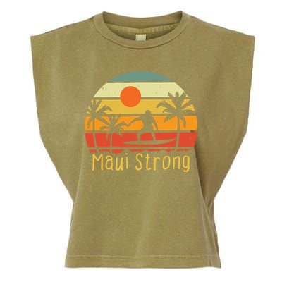 Maui Strong Lahaina Banyan Tree Hawaii Garment-Dyed Women's Muscle Tee