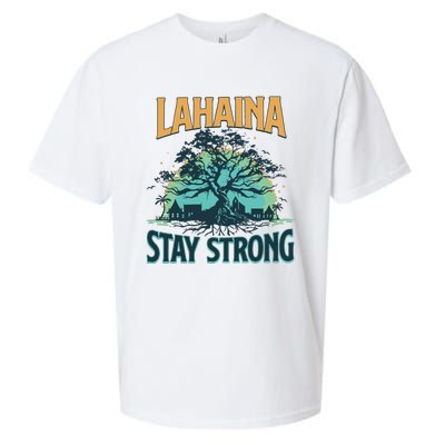 Maui Strong Lahaina Stay Strong Maui Wildfire Relief Hawaii Support Sueded Cloud Jersey T-Shirt