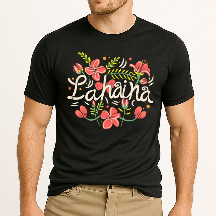 Maui Strong Lahaina Flower Cooling Performance Crew T-Shirt