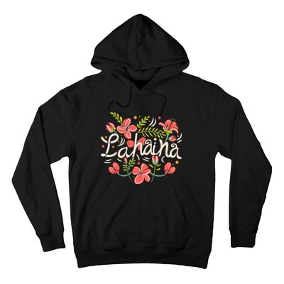 Maui Strong Lahaina Flower Hoodie