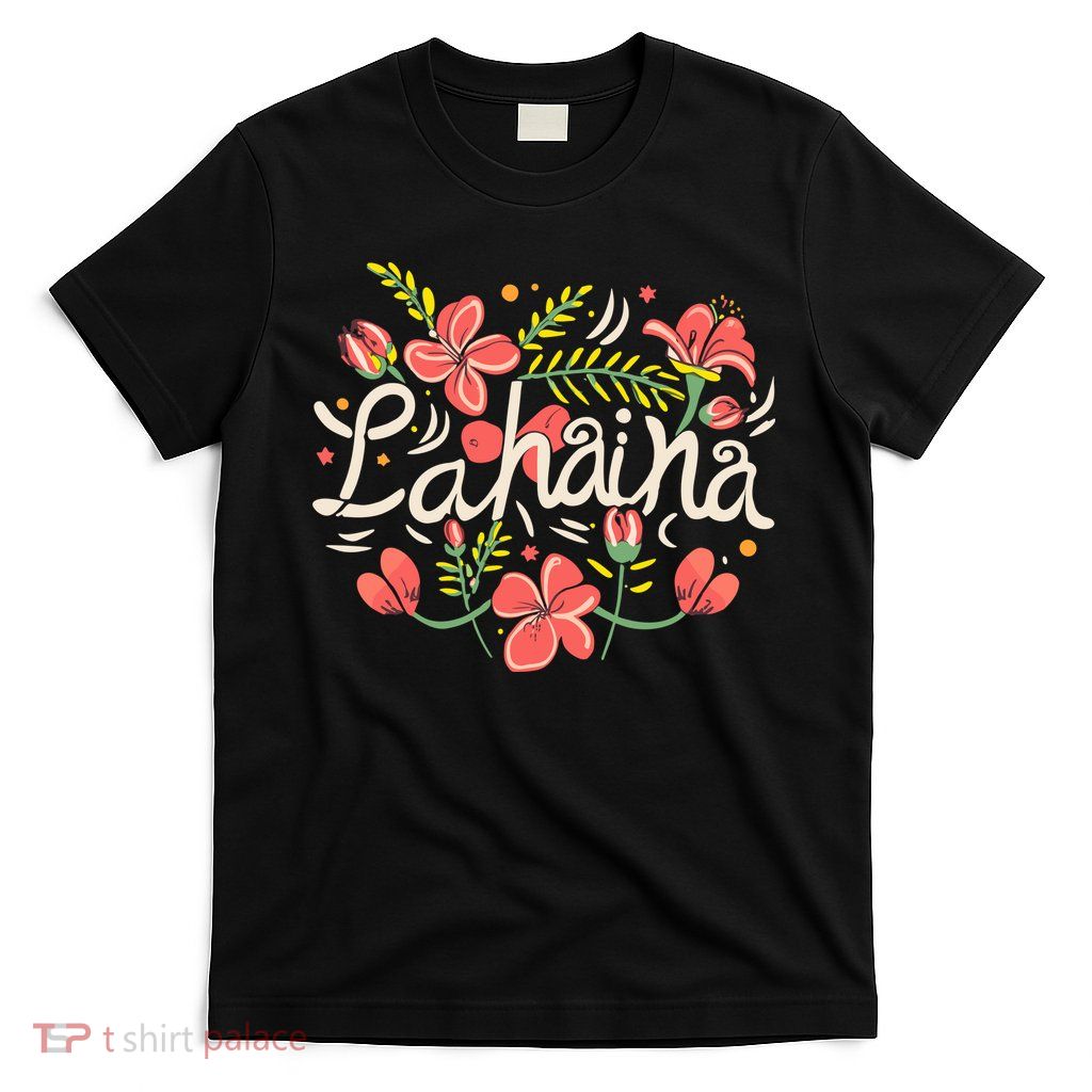 Maui Strong Lahaina Flower T-Shirt