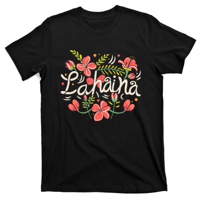 Maui Strong Lahaina Flower T-Shirt