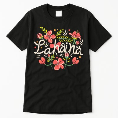 Maui Strong Lahaina Flower Tall T-Shirt