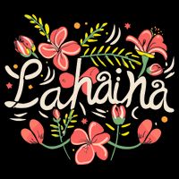 Maui Strong Lahaina Flower Kids T-Shirt