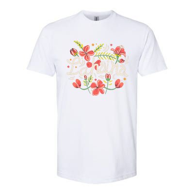 Maui Strong Lahaina Flower Softstyle CVC T-Shirt