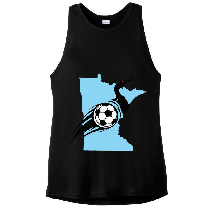 Minnesota Soccer Loon Ladies PosiCharge Tri-Blend Wicking Tank