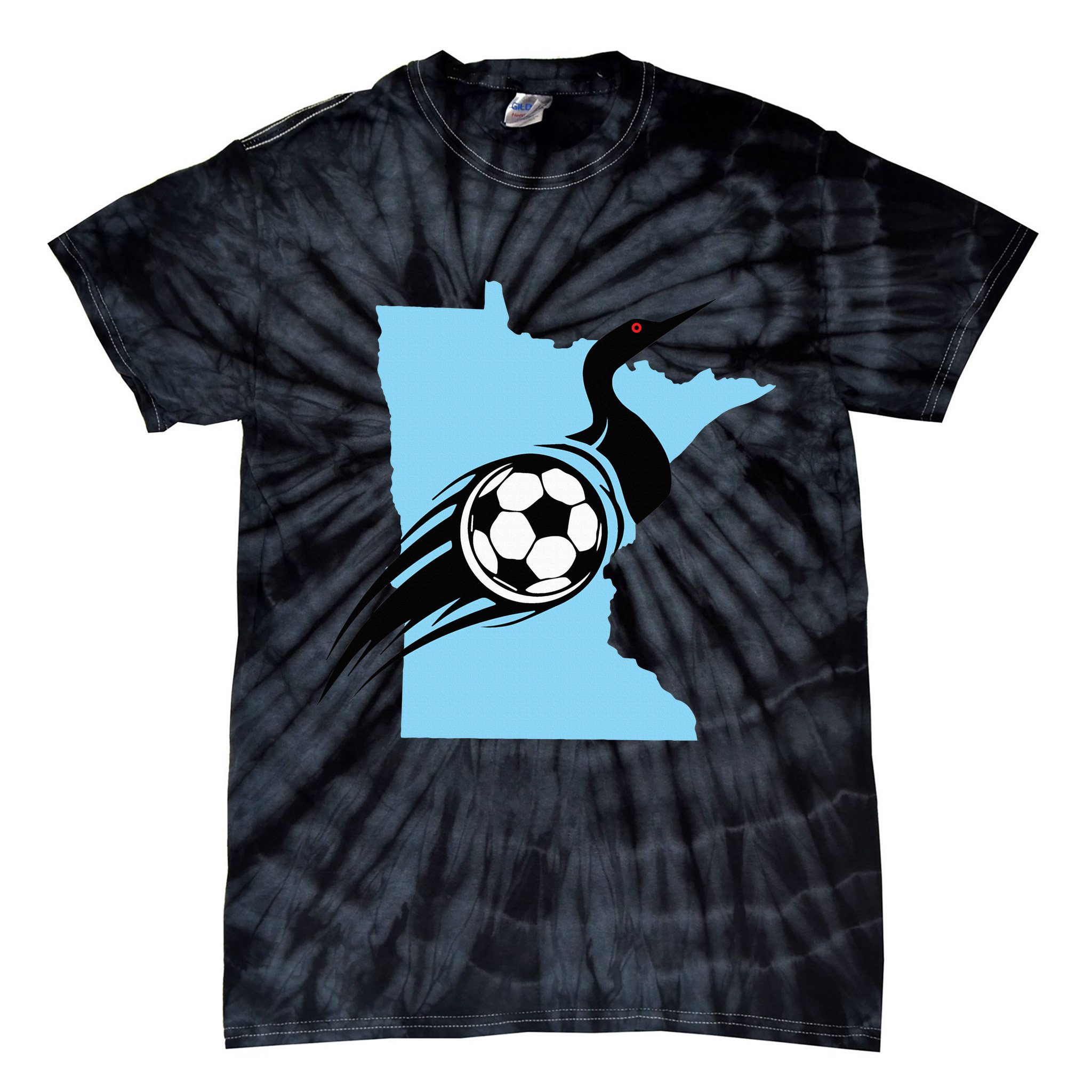 Minnesota Soccer Loon Tie-Dye T-Shirt