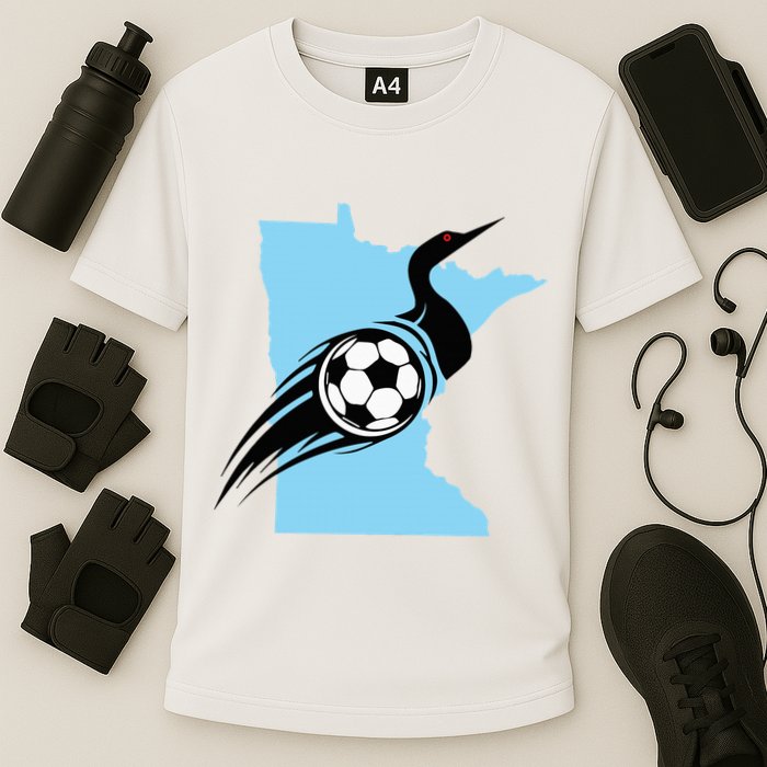Minnesota Soccer Loon Cooling Performance Crew T-Shirt