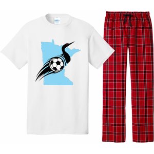 Minnesota Soccer Loon Pajama Set