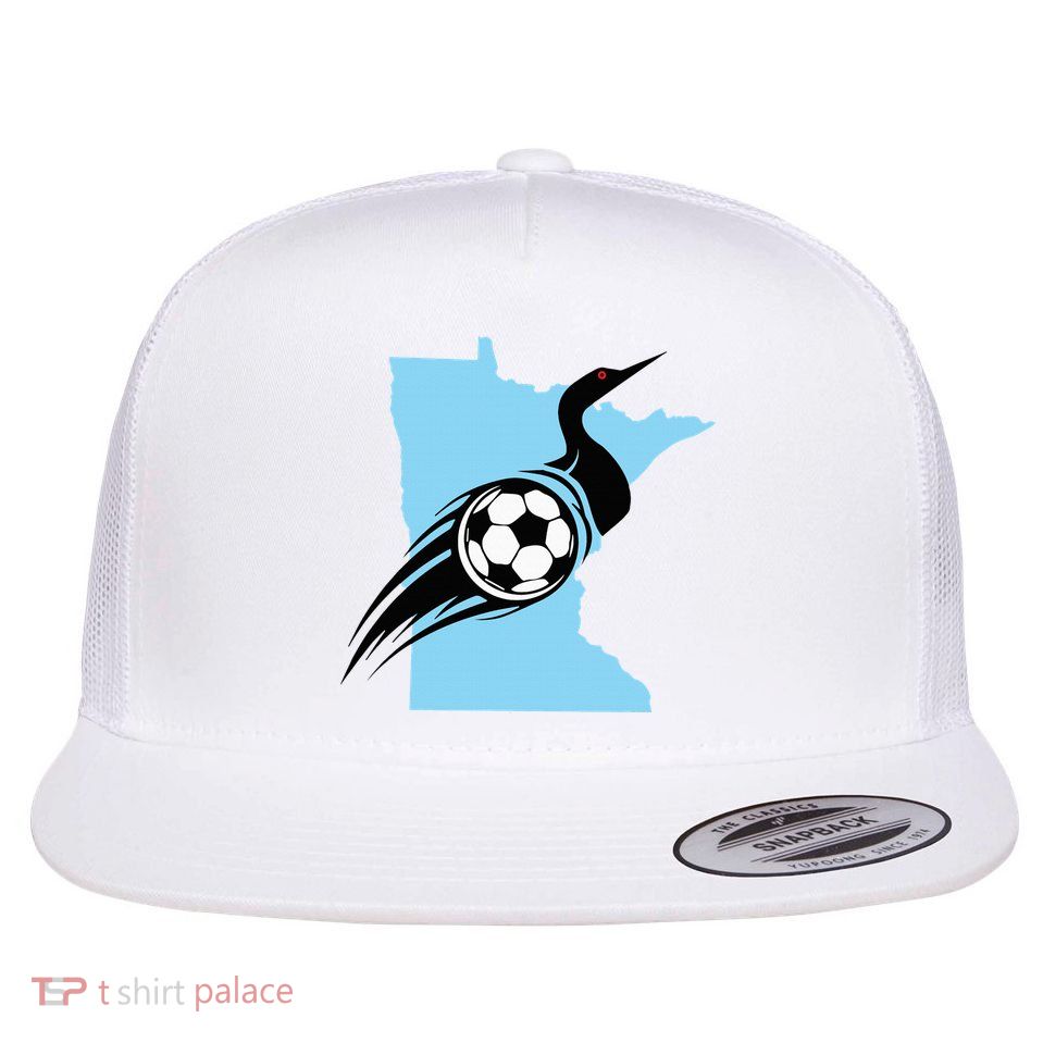 Minnesota Soccer Loon Flat Bill Trucker Hat