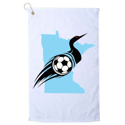 Minnesota Soccer Loon Golf Towel