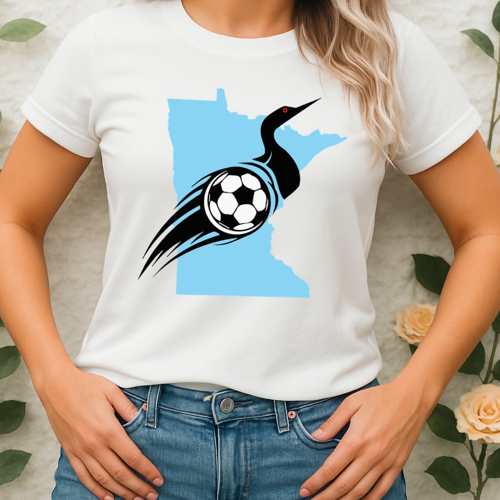 Minnesota Soccer Loon Womens T-Shirt