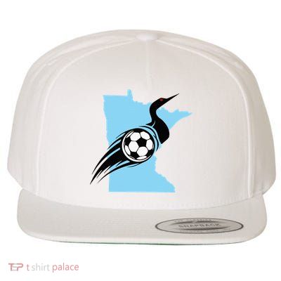 Minnesota Soccer Loon Wool Snapback Cap