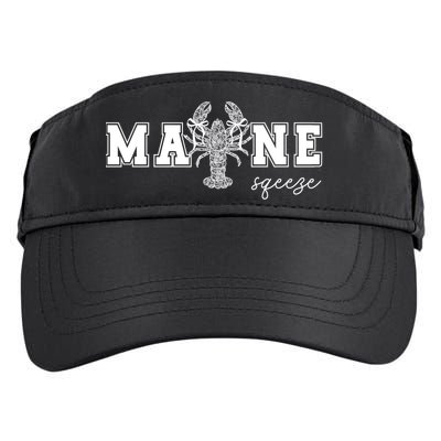 Main Squeeze Lace Lobster Adult Drive Performance Visor
