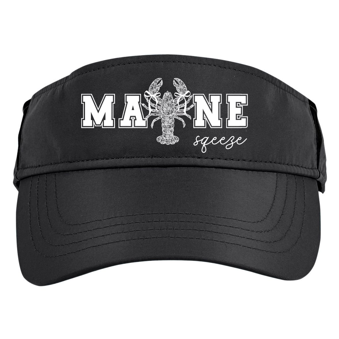 Main Squeeze Lace Lobster Adult Drive Performance Visor