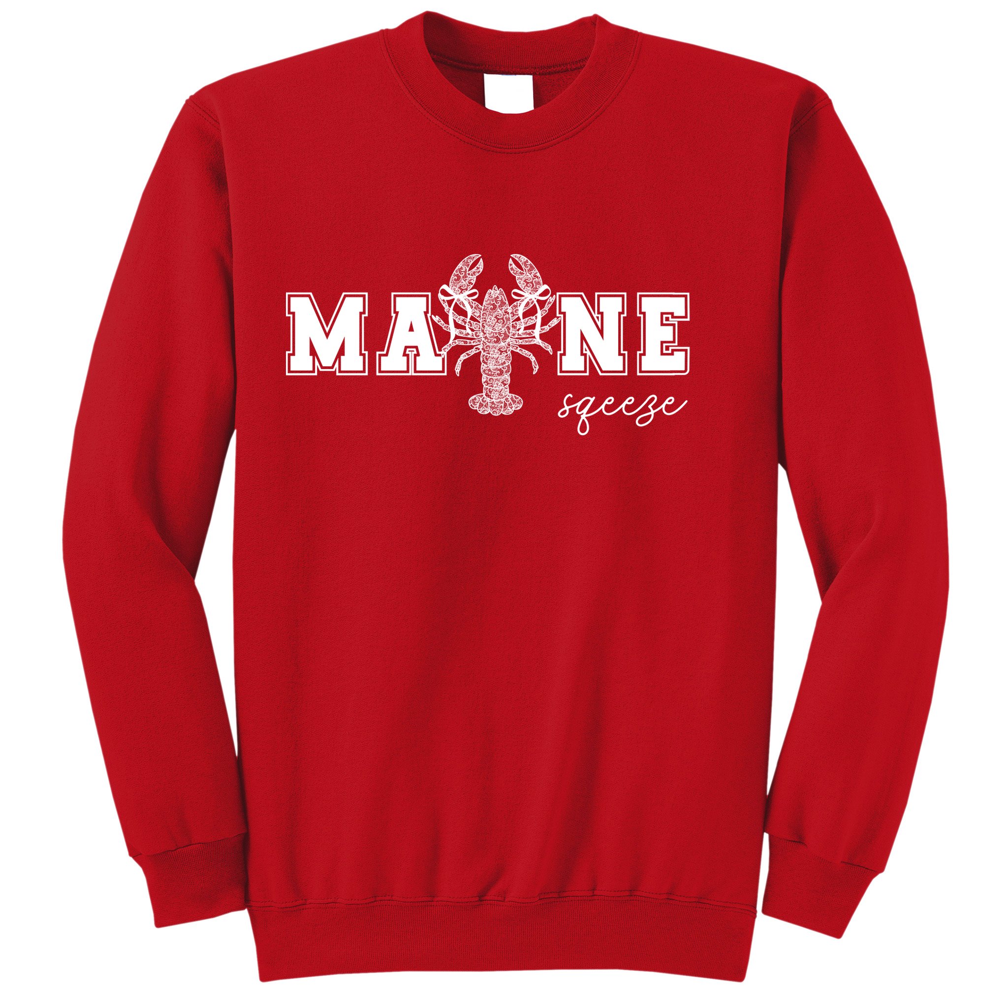 Main Squeeze Lace Lobster Sweatshirt