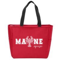 Main Squeeze Lace Lobster Zip Tote Bag