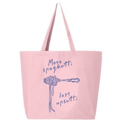 More Spaghetti Less Upsetti 25L Jumbo Tote
