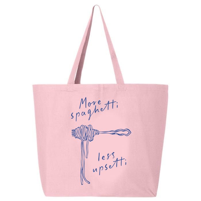 More Spaghetti Less Upsetti 25L Jumbo Tote