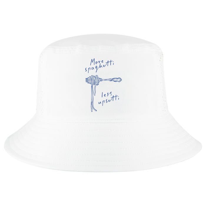 More Spaghetti Less Upsetti Cool Comfort Performance Bucket Hat