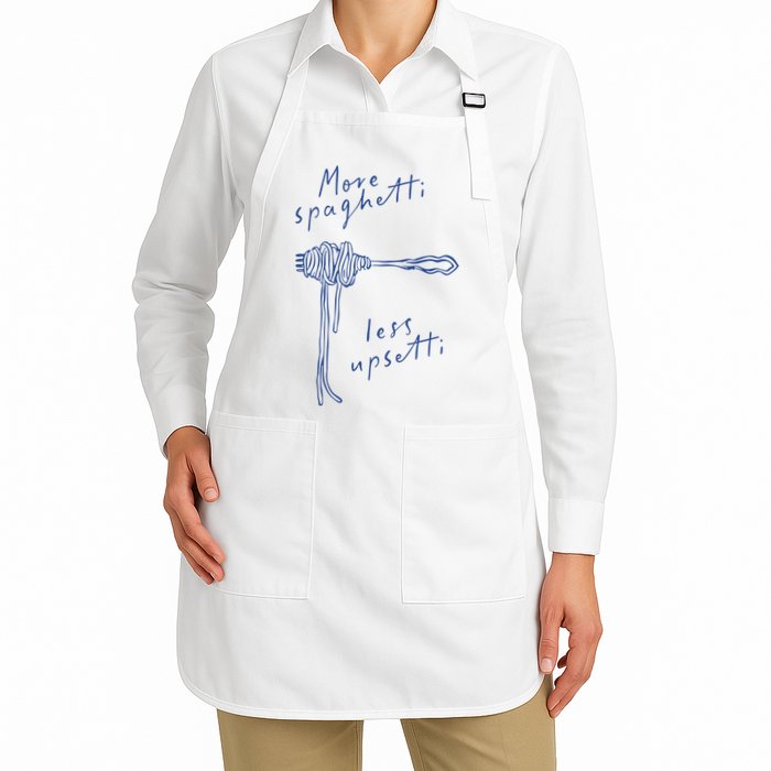 More Spaghetti Less Upsetti Apron
