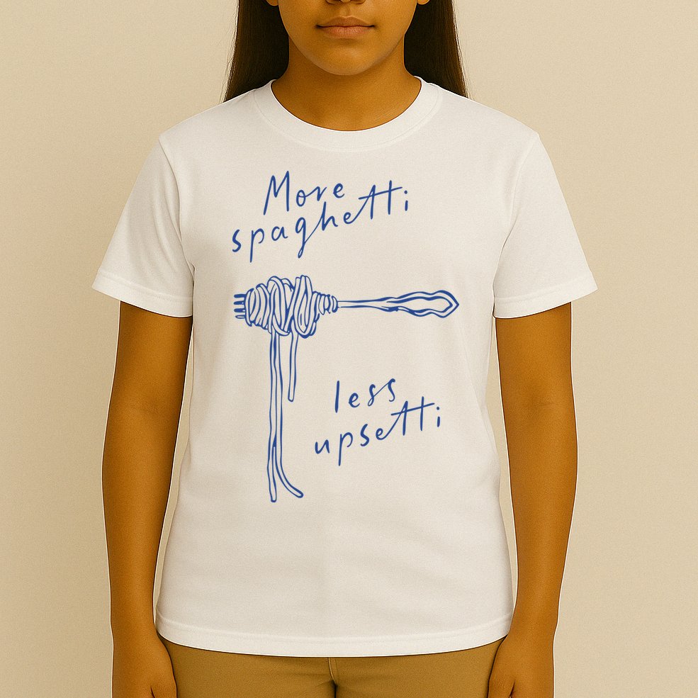 More Spaghetti Less Upsetti T-Shirt