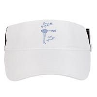 More Spaghetti Less Upsetti Adult Drive Performance Visor