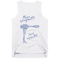 More Spaghetti Less Upsetti Tank Top