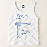 More Spaghetti Less Upsetti Tank Top