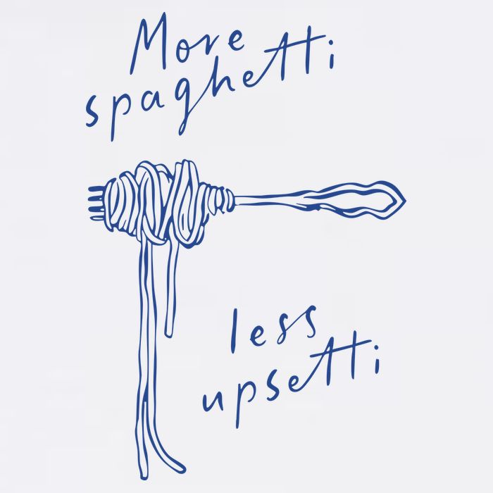 More Spaghetti Less Upsetti Golf Towel