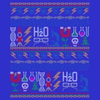 Merry Sciencemas Lab Scientist Ugly Christmas Sweater Gift Sweatshirt
