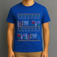 Merry Sciencemas Lab Scientist Ugly Christmas Sweater Gift T-Shirt