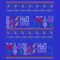 Merry Sciencemas Lab Scientist Ugly Christmas Sweater Gift Premium T-Shirt