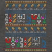 Merry Sciencemas Lab Scientist Ugly Christmas Sweater Gift Vector Backpack