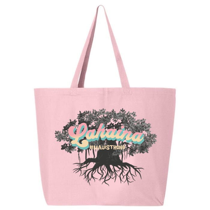 Maui Strong Lahaina Support Banyan Lahaina Hawaii 25L Jumbo Tote